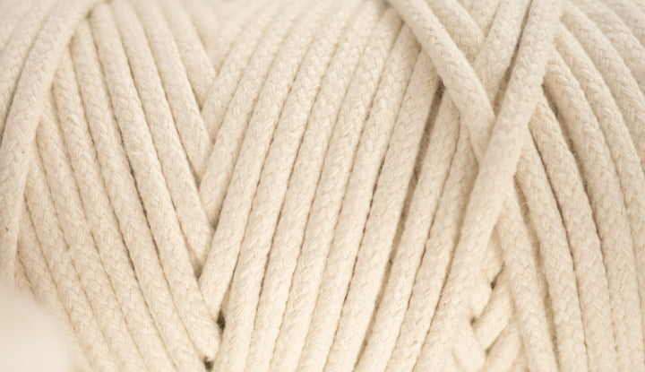 Braided cotton rope