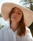 Summer hat, coil crochet pattern and tutorial