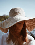 Summer hat, coil crochet pattern and tutorial