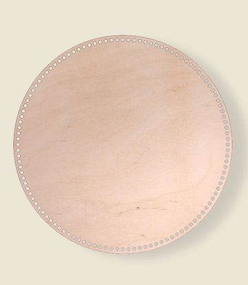 Round wooden base 40 cm, extra thick