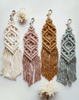 Macramé keychain, PDF pattern