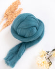 Merino wool roving, 100g