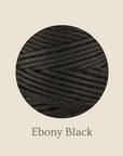 Samples, coloured single twist string