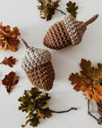 Crocheted Acorns, PDF pattern and tutorial