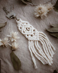 Macramé keychain, PDF pattern