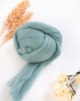 Merino wool roving, 100g