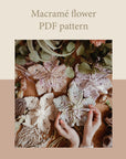 Makraméblomma, PDF-mönster