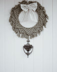 Macramé boho wreath