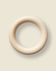 Wooden rings, maple wood