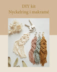DIY-kit, nyckelring i makramé