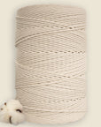 3-ply rope, organic cotton