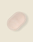 Rounded rectangle wooden base