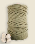 Single strand string, 8 mm recycled cotton, 1 kg