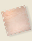 Square wooden base