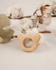 Wooden teether rings