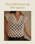 The LINEA knot top, macramé PDF pattern and tutorial