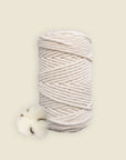 "Vanilla" single strand string, natural cotton