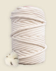 "Vanilla" single strand string, natural cotton