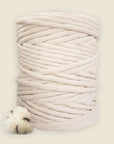 "Vanilla" single strand string, natural cotton