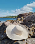 Summer hat, coil crochet pattern and tutorial