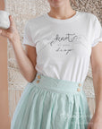 T-shirt "Knot 'til you drop" (100% organic cotton)