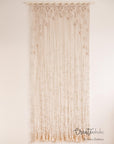 Macramé curtain, "Angelica"