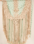 Macramé wall hanging, "Jasmine"