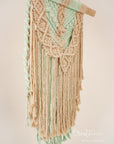 Macramé wall hanging, "Jasmine"