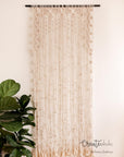 Macramé curtain, "Eve"