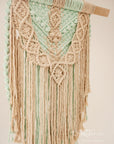 Macramé wall hanging, "Jasmine"
