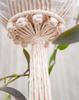 Macramé plant hanger, "Royals" #2