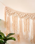Macramé garland, "Judy the Garland"