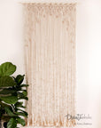 Macramé curtain, "Angelica"