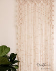 Macramé curtain, "Eve"