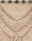 Macramé wallhanging, "Desert Dunes"