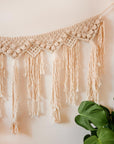 Macramé garland, "Judy the Garland"