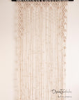 Macramé curtain, "Eve"