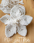 Macramé Flower - free bonus material