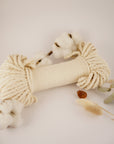 5 mm Natural braided cotton rope, 50 meters
