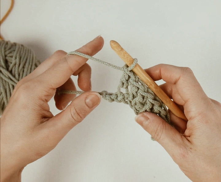 Basic crochet stitches