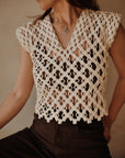 The LINEA knot top, macramé PDF pattern and tutorial