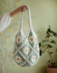 'Meadow' Crochet Bag PDF-mönster och video (engelska)