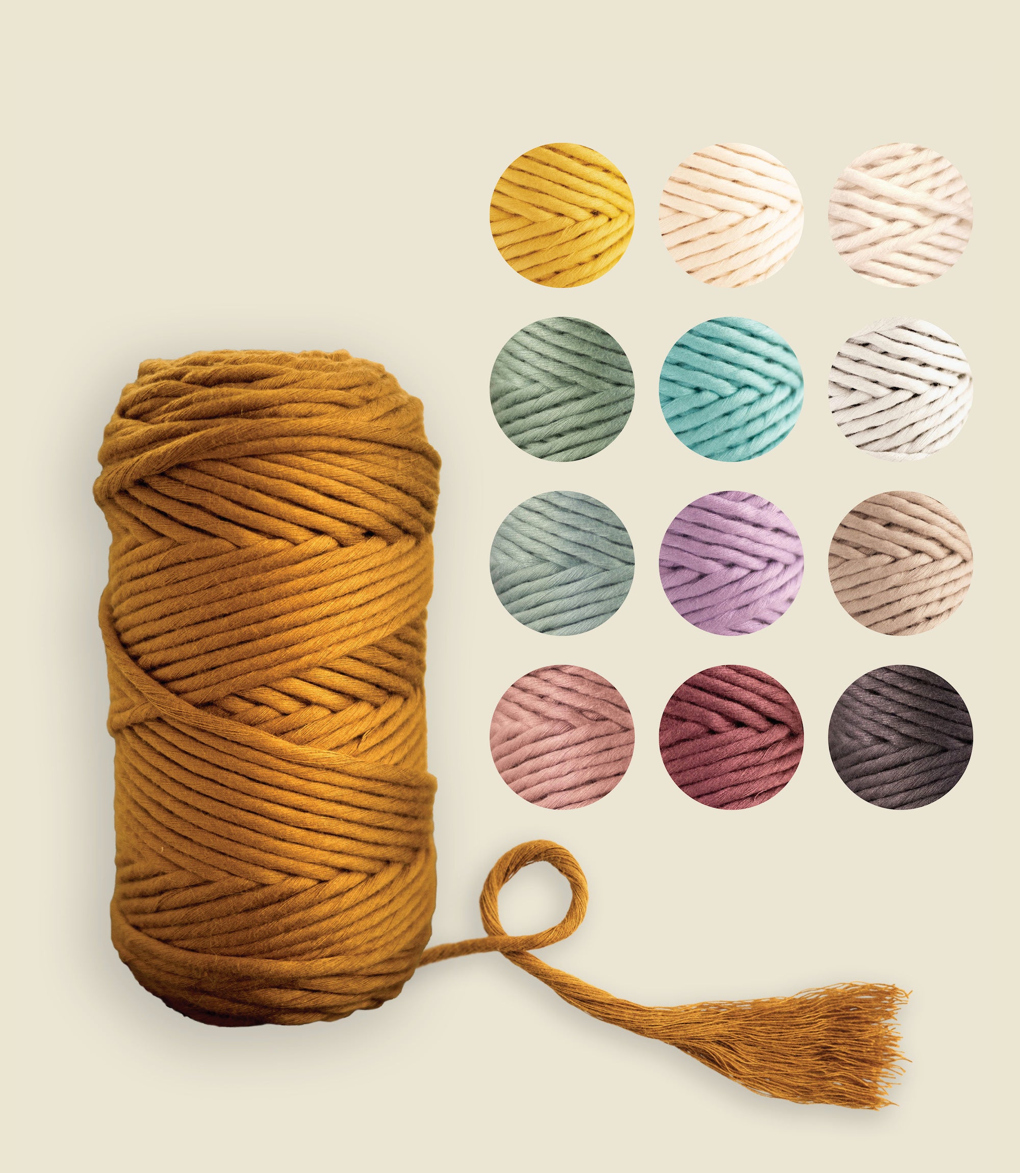 Bamboo single strand string, 500 g – Createaholic