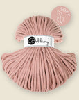 8 mm braided cord, recycled cotton