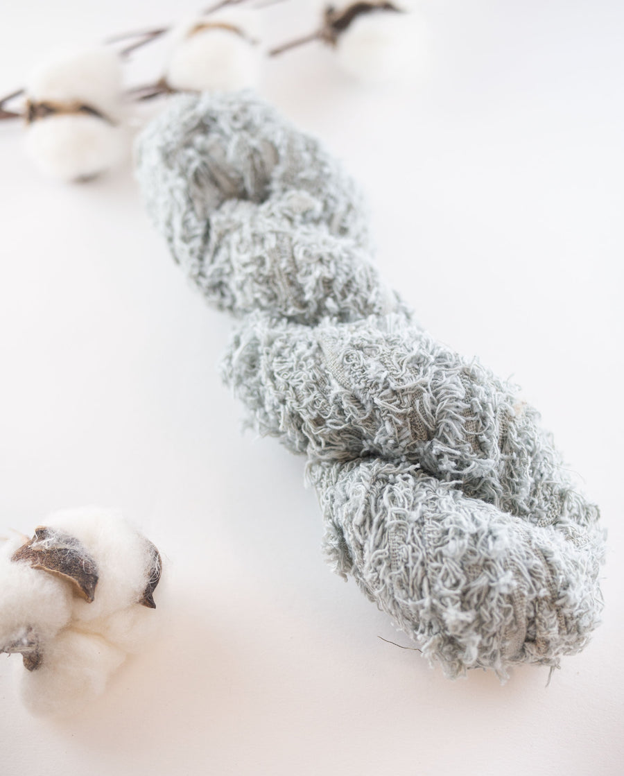 Recycled Cotton Frizz Ribbon, 30 m, 100 g