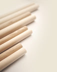 Dowel rods, oak & birch wood 40-90 cm