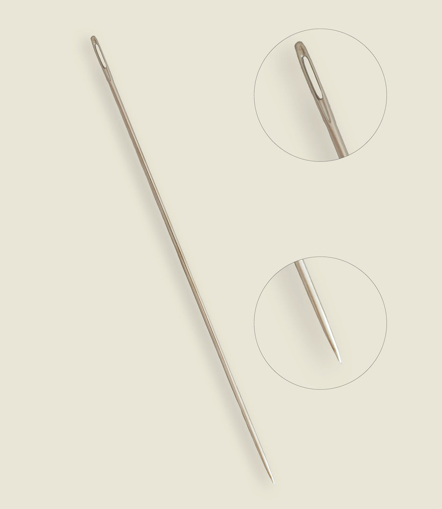 Long needle, 15 cm/5.9 in