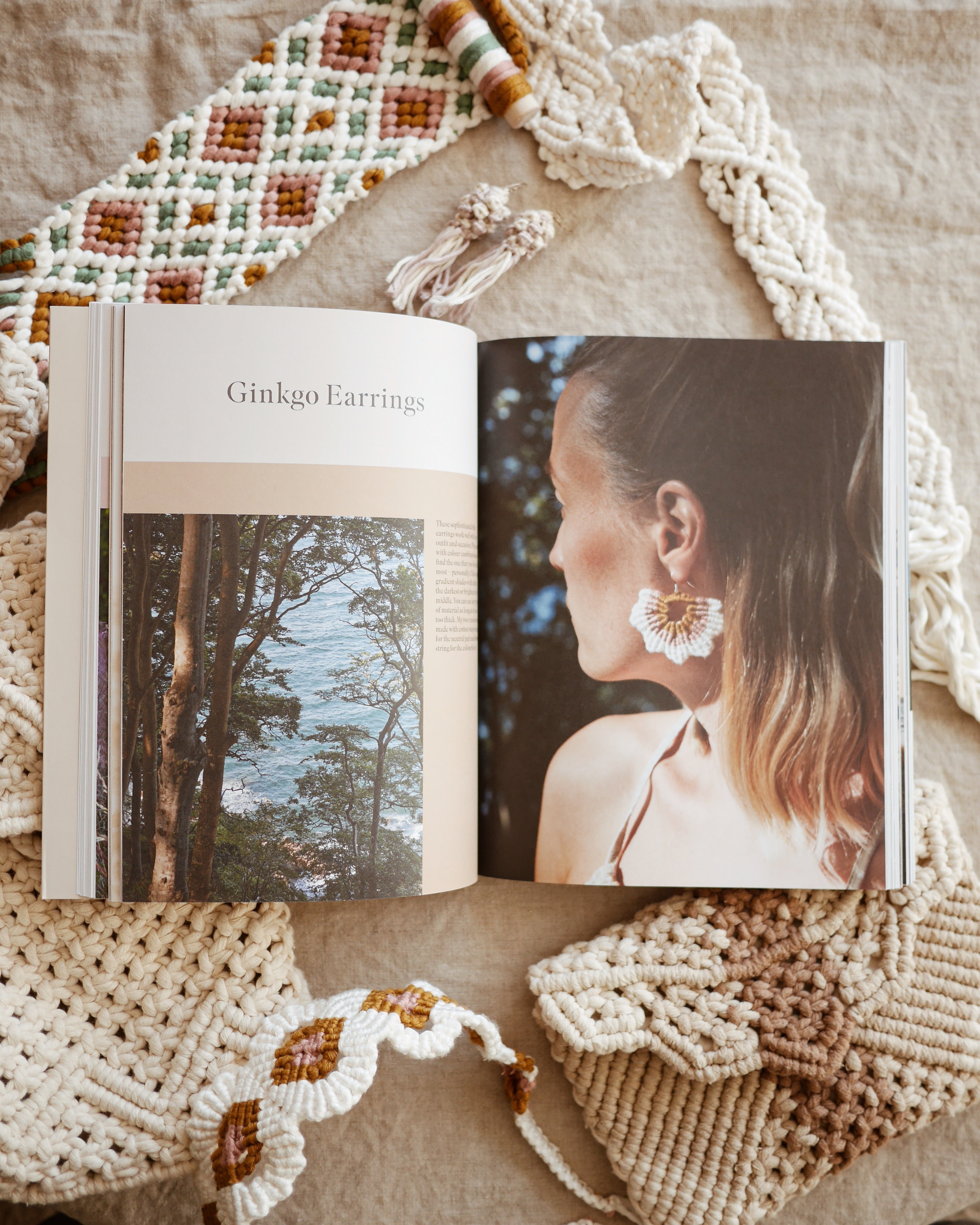 'Macramé Accessories' by Fanny Zedenius, signed to you Createaholic