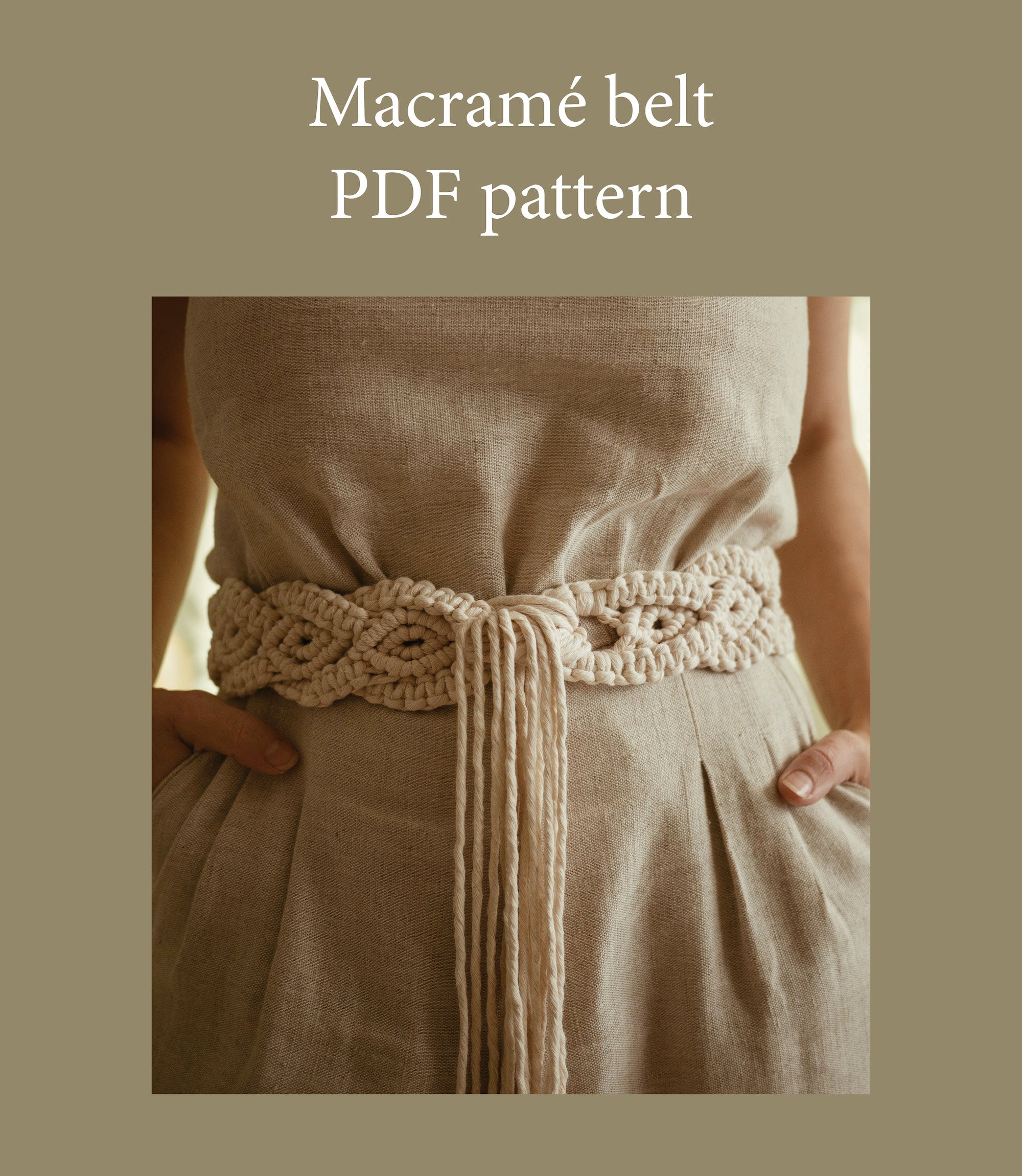 Hera belt, PDF pattern – Createaholic