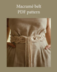 Hera belt, PDF pattern